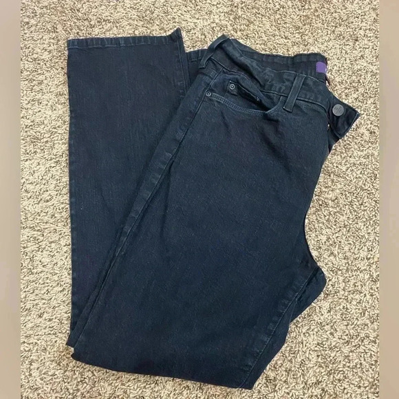 NYDJ BLACK JEANS WITH STRETCH. 12P - Picture 1 of 12